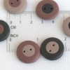 21 mm - 6 vnt. rudų atspalvių sagos „Trys spalvos“ (BT319) 21 mm - 6 vnt. rudų atspalvių sagos „Trys spalvos“ (BT319)