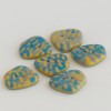 25 mm - 23 mm – 6 vnt. netaisyklingos formos margos sagos 