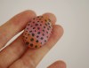 Ovali sagė „Panaši į boružę“ (pin06)