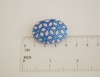 Ovali sagė „Šaltuko raštai“ (pin17)