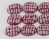 18 mm – 9 vnt. Rankų darbo sagų rinkinys „Aviečių raudona“ (BT210)