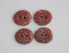 21 mm x 19 mm – 4 vnt. Raštuotos rankų darbo sagos (BT107)