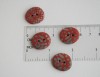 21 mm x 19 mm – 4 vnt. Raštuotos rankų darbo sagos (BT107)