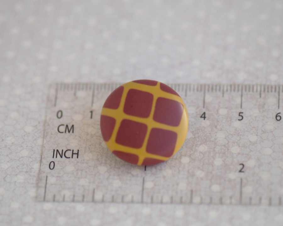 Apvali rankų darbo sagė (PIN 39)