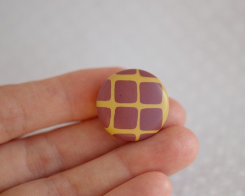 Apvali rankų darbo sagė (PIN 39)