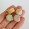 Rankų darbo mezgimo žymeklių rinkinys metalinėje dėžutėje „Macarons“ (iki 6 mm)