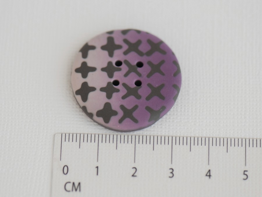 Didelė violetinių atspalvių saga su ornamentais (BT XL-11)